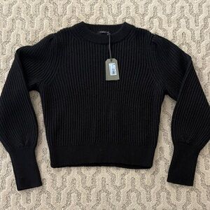 NWT Never worn All Saints Size M Cable Crew Neck Sweater